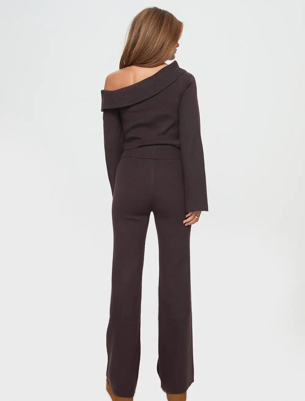 Try Me Knit Pants Chocolate