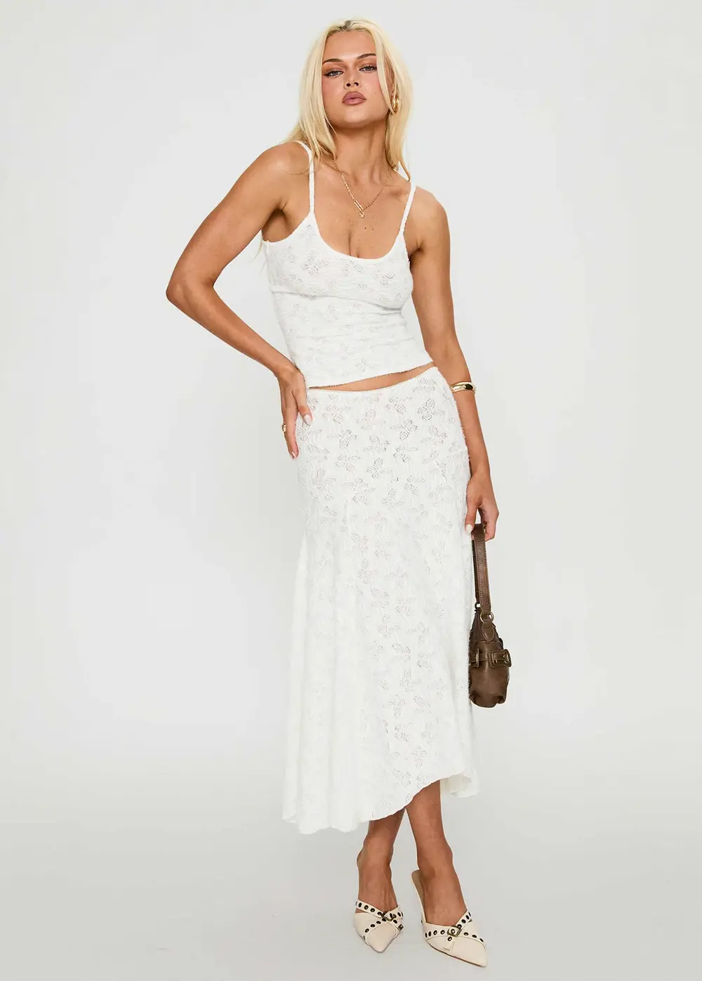 Tidal Midi Skirt Foam