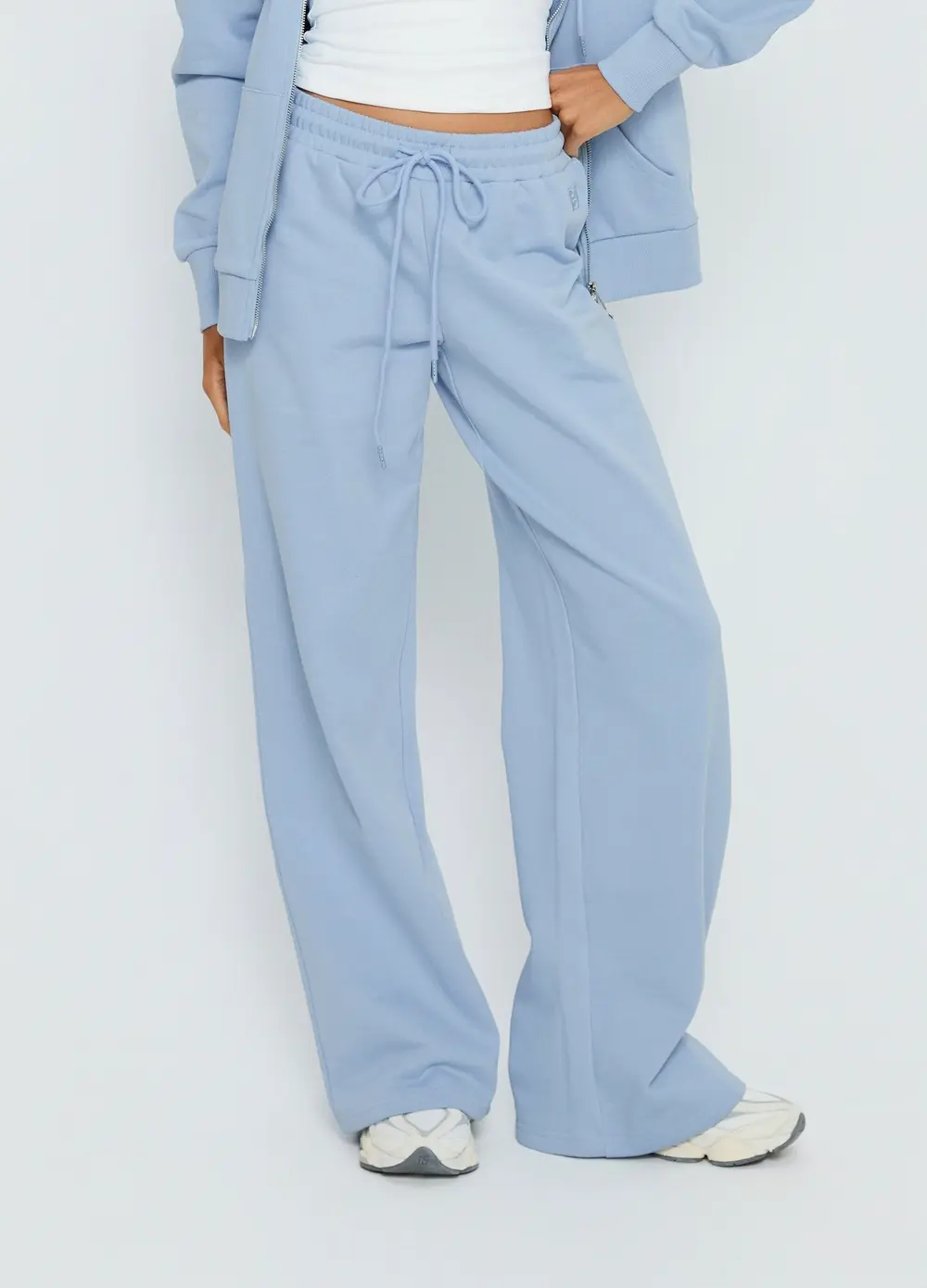 All Day Straight Leg Sweatpants Icy Blue
