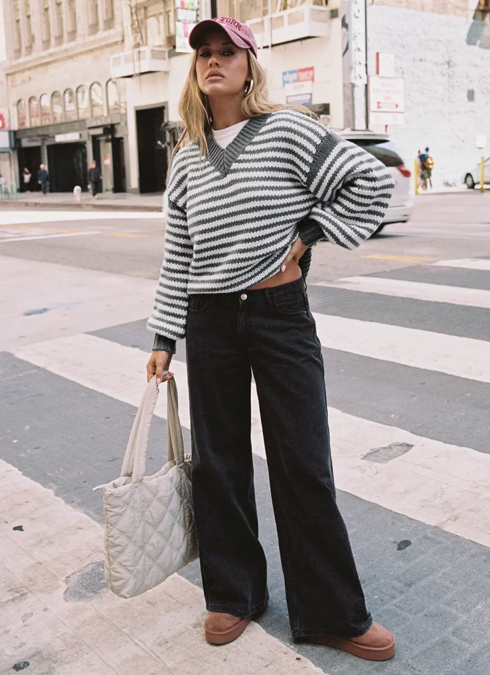 Ramos Low Rise Denim Jeans Washed Black