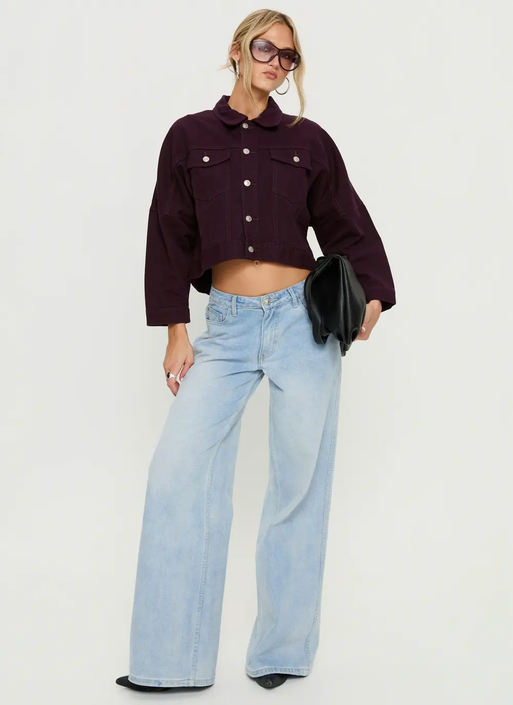 Hughes Denim Jacket Currant