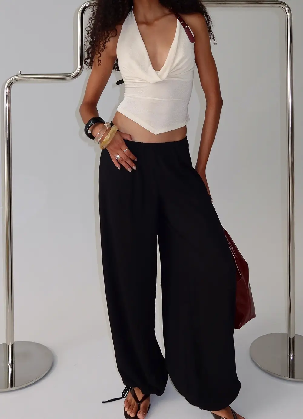 Moondancer Balloon Pants Black