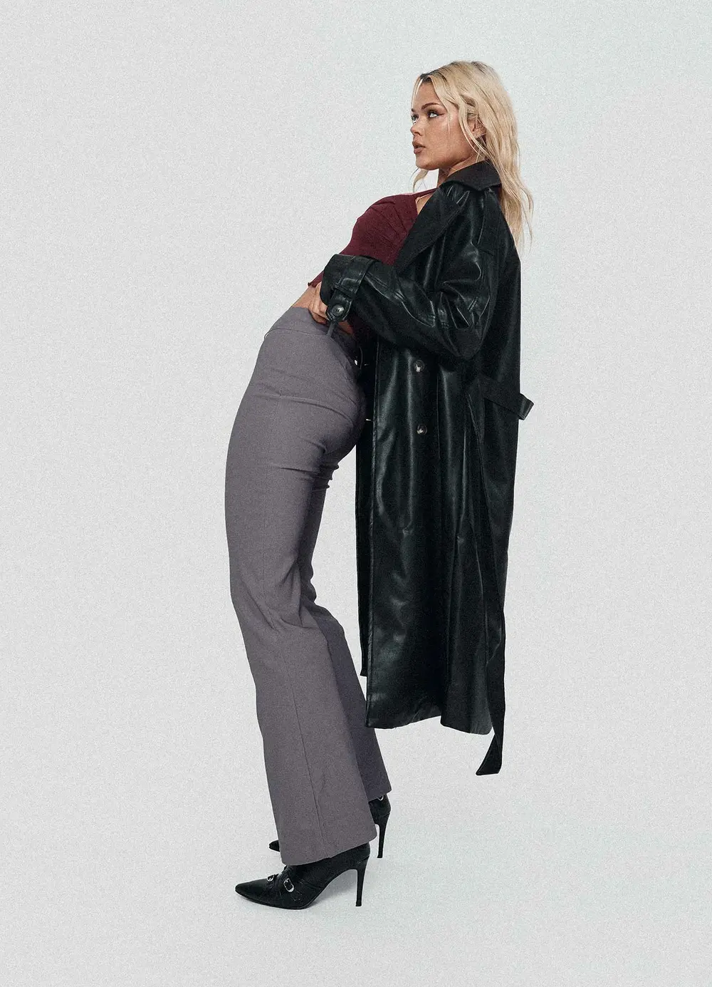 Kinkirk Flared Pants Grey