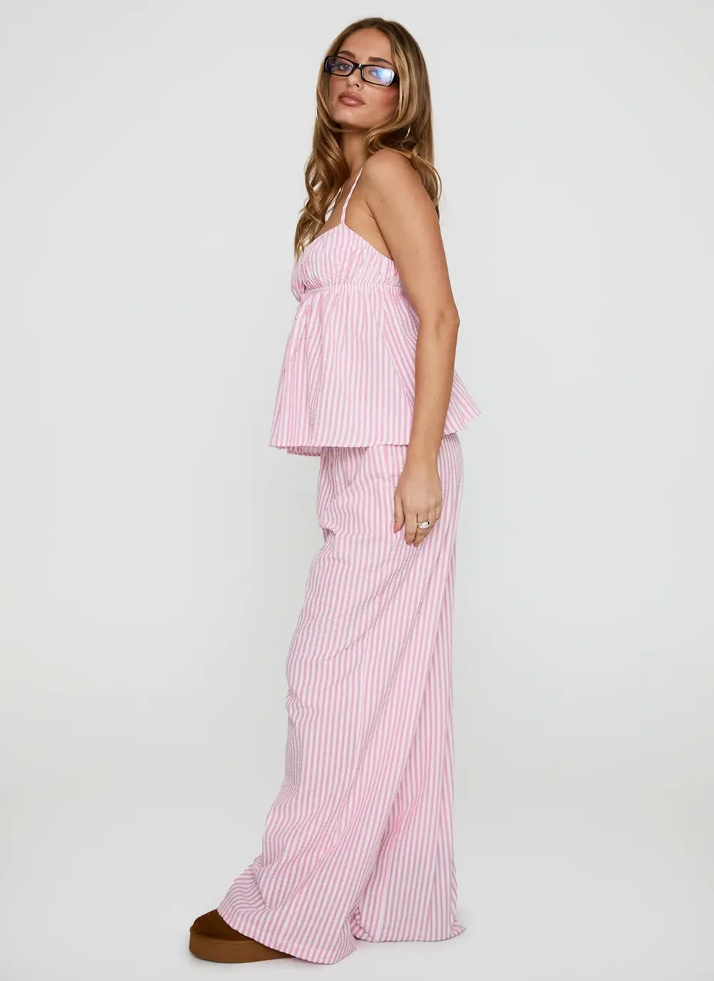 Cassini Set Pink Stripe