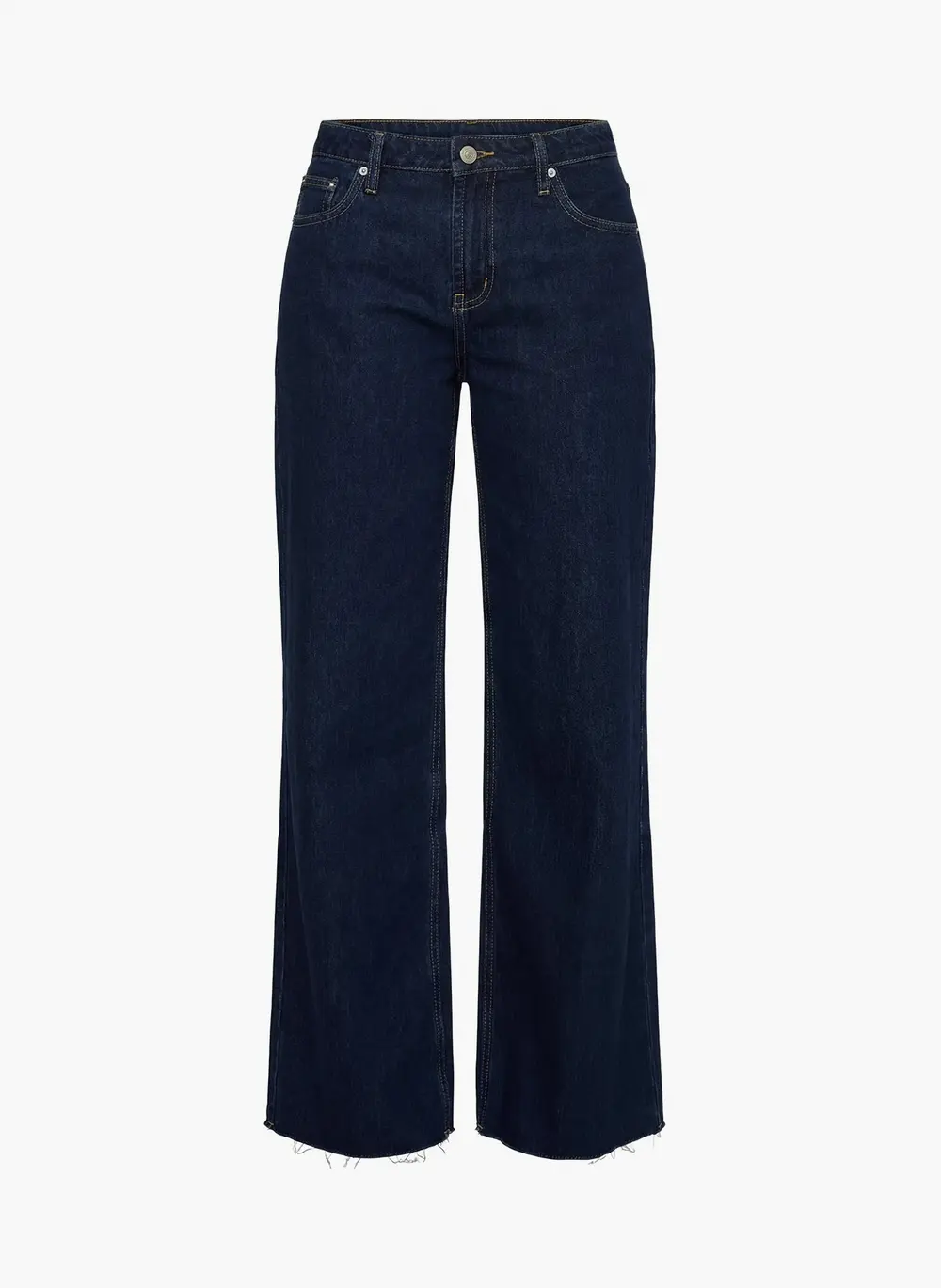 Darla Low Rise Straight Leg Jean Dark Blue Wash