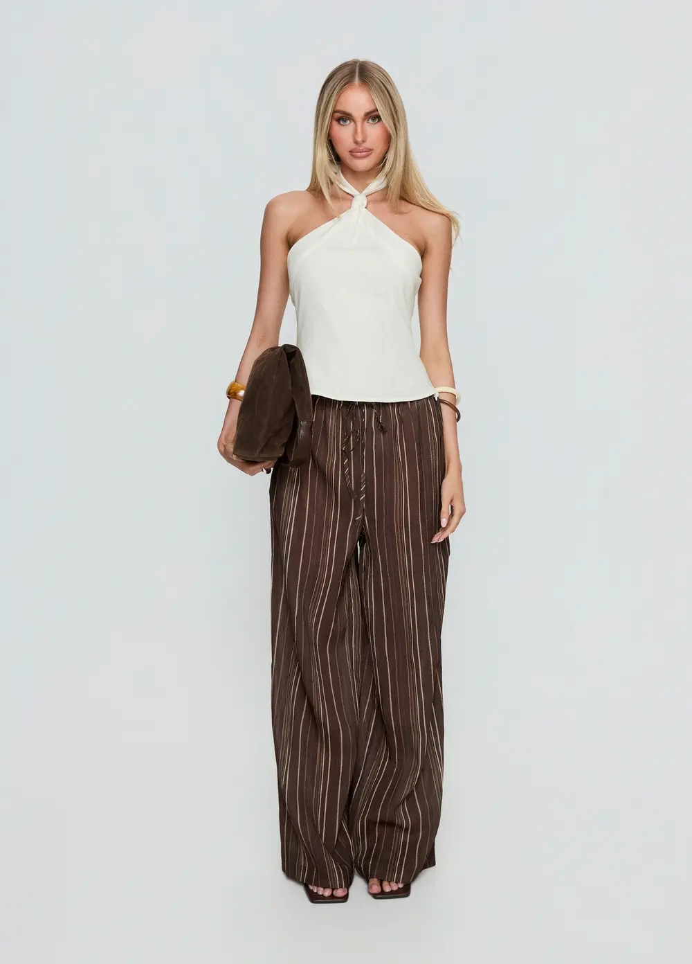 Parklea Pants Brown Multi