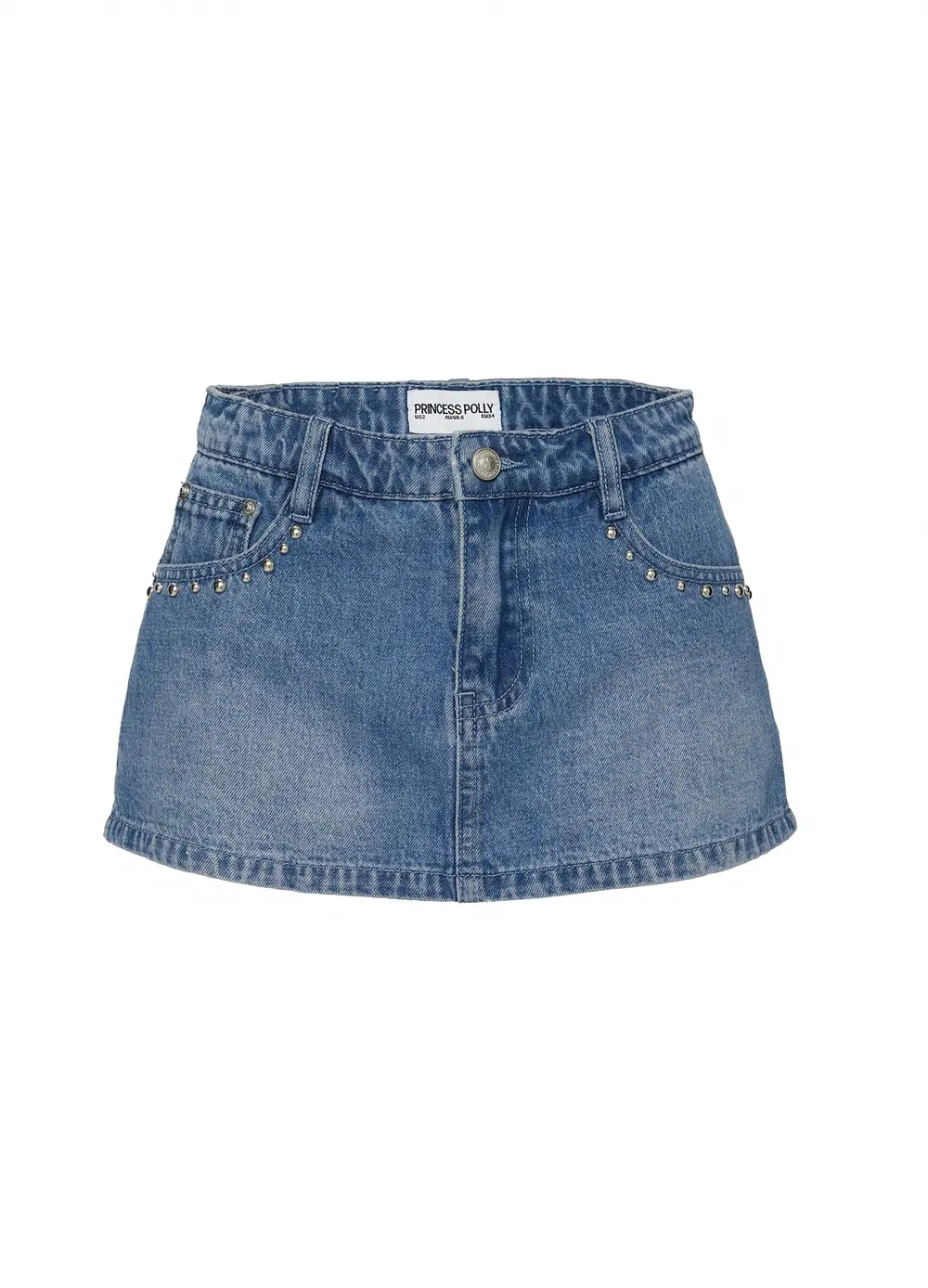 Symphony Denim Skort Mid Wash