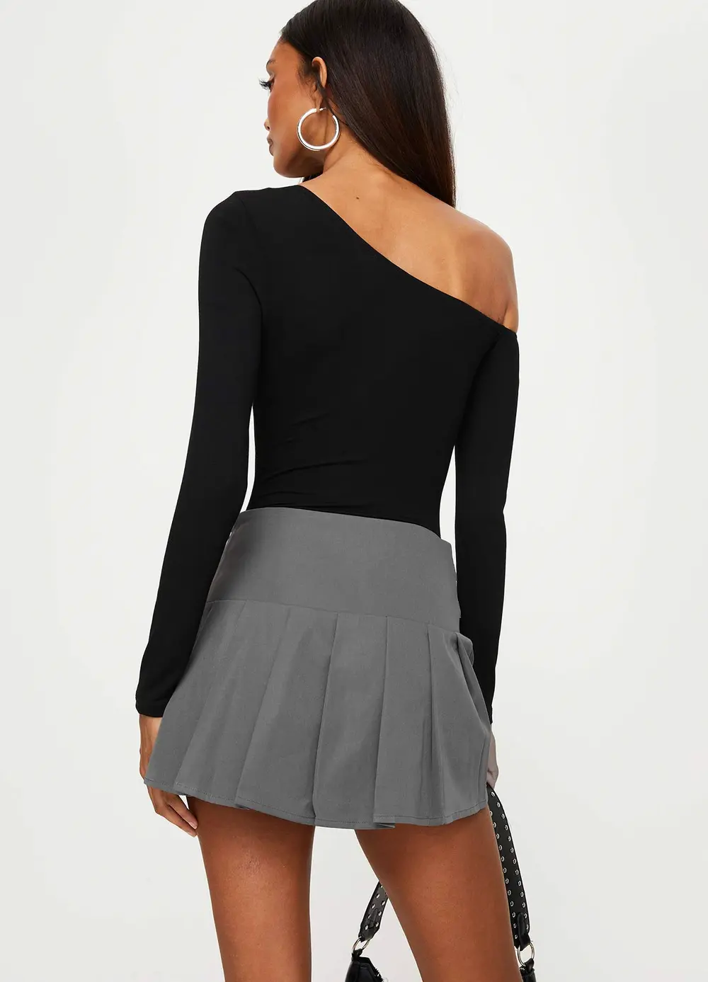 Cartwright Mini Skirt Charcoal