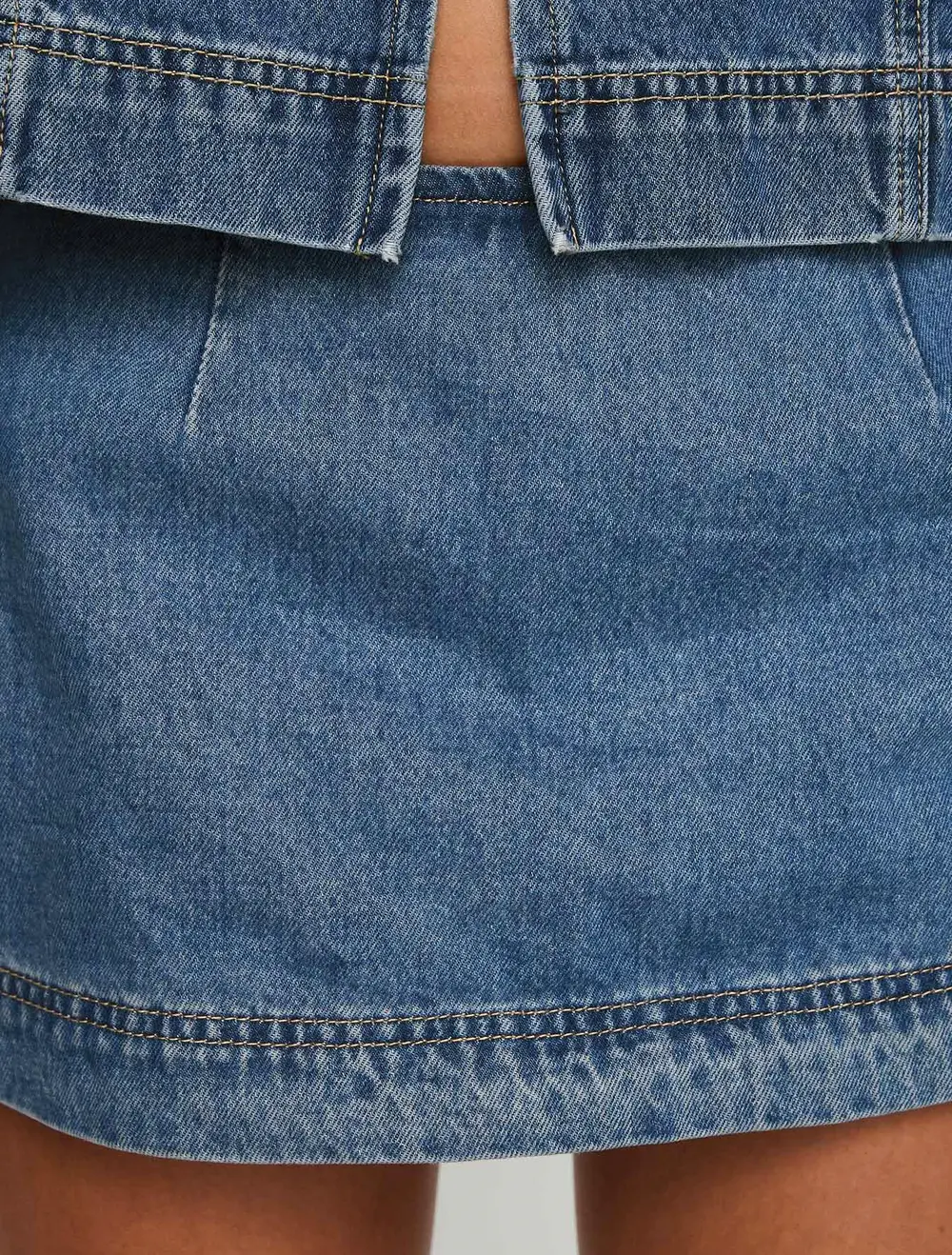 Stefenie Denim Skort Mid Wash