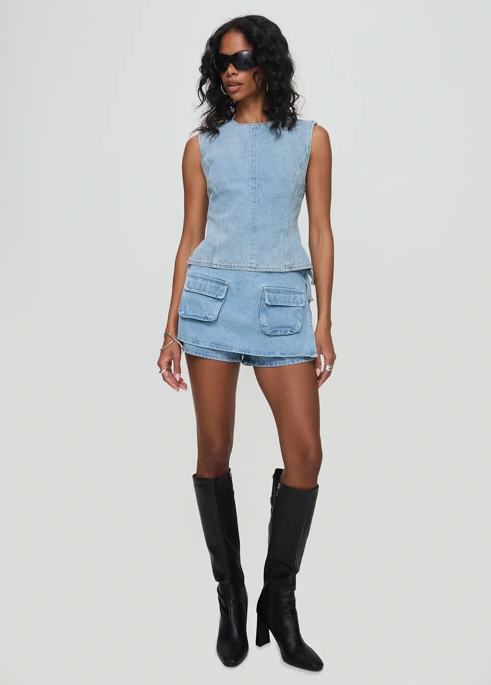Countryside Skort Classic Denim