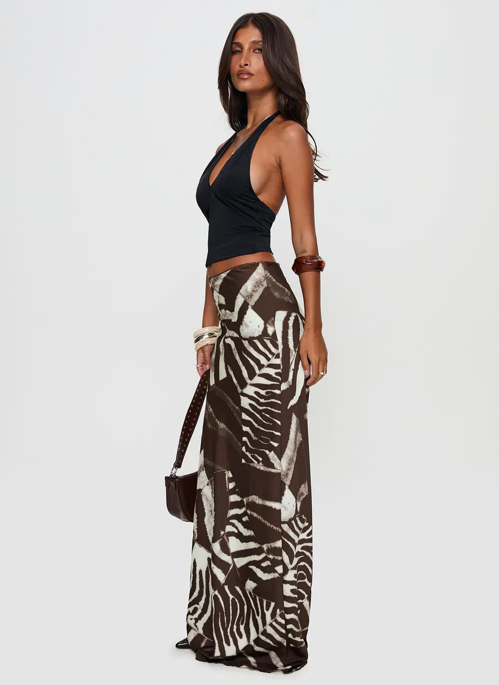 Rowana Maxi Skirt Multi