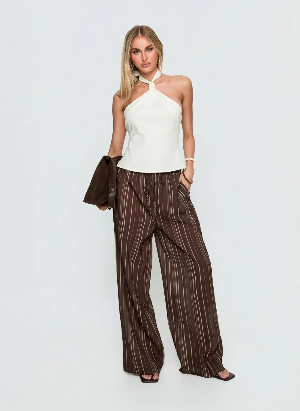 Parklea Pants Brown Multi