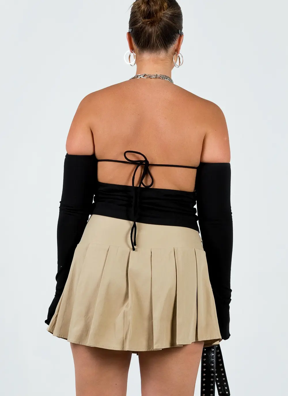 Cartwright Mini Skirt Beige