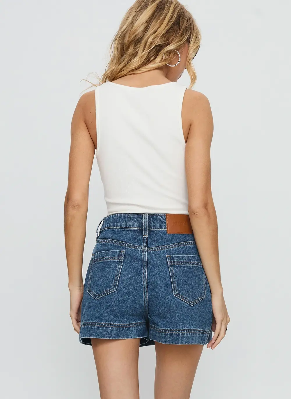 Gazelle Denim Skort Mid Wash