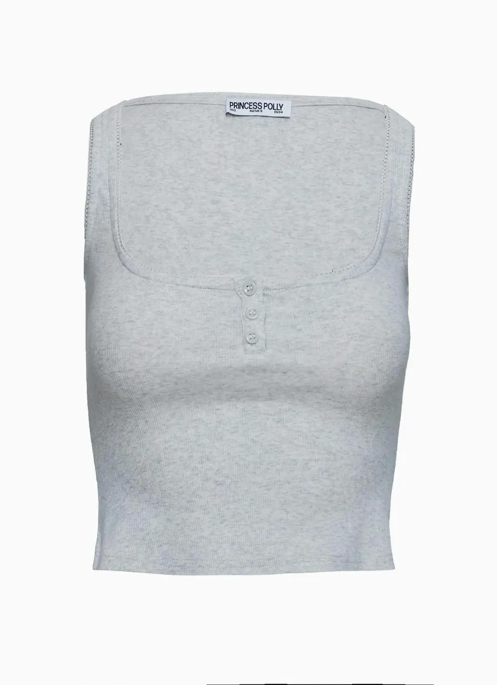Sleepytea Rib Sleep Tank Top Grey