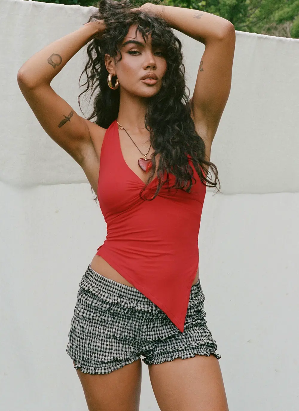 Covey Shirred Short Multi