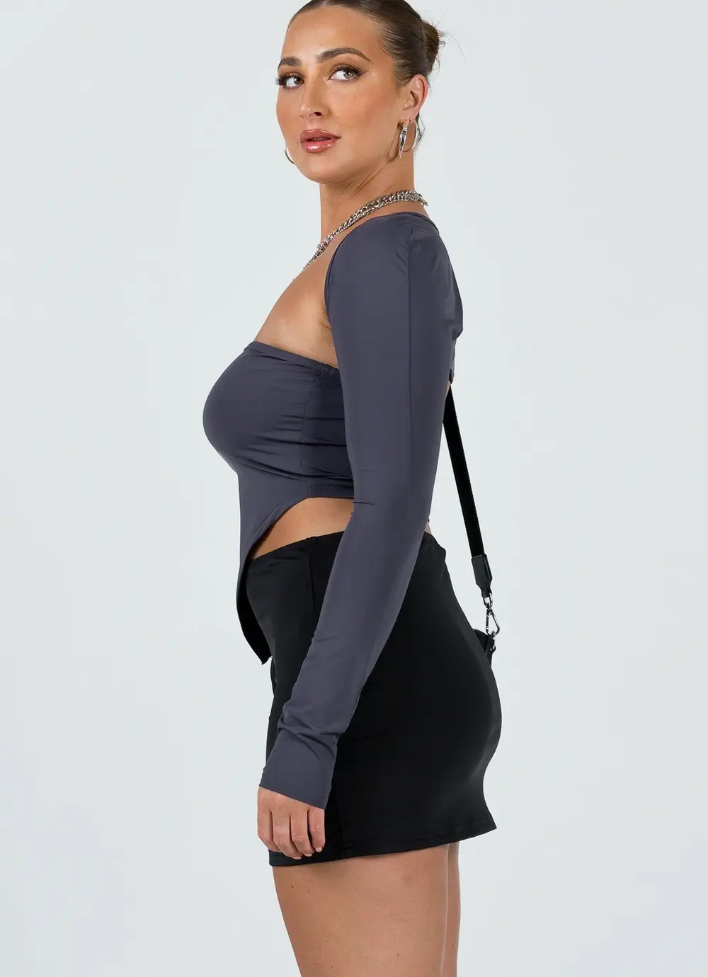 Lowell Mini Skirt Black