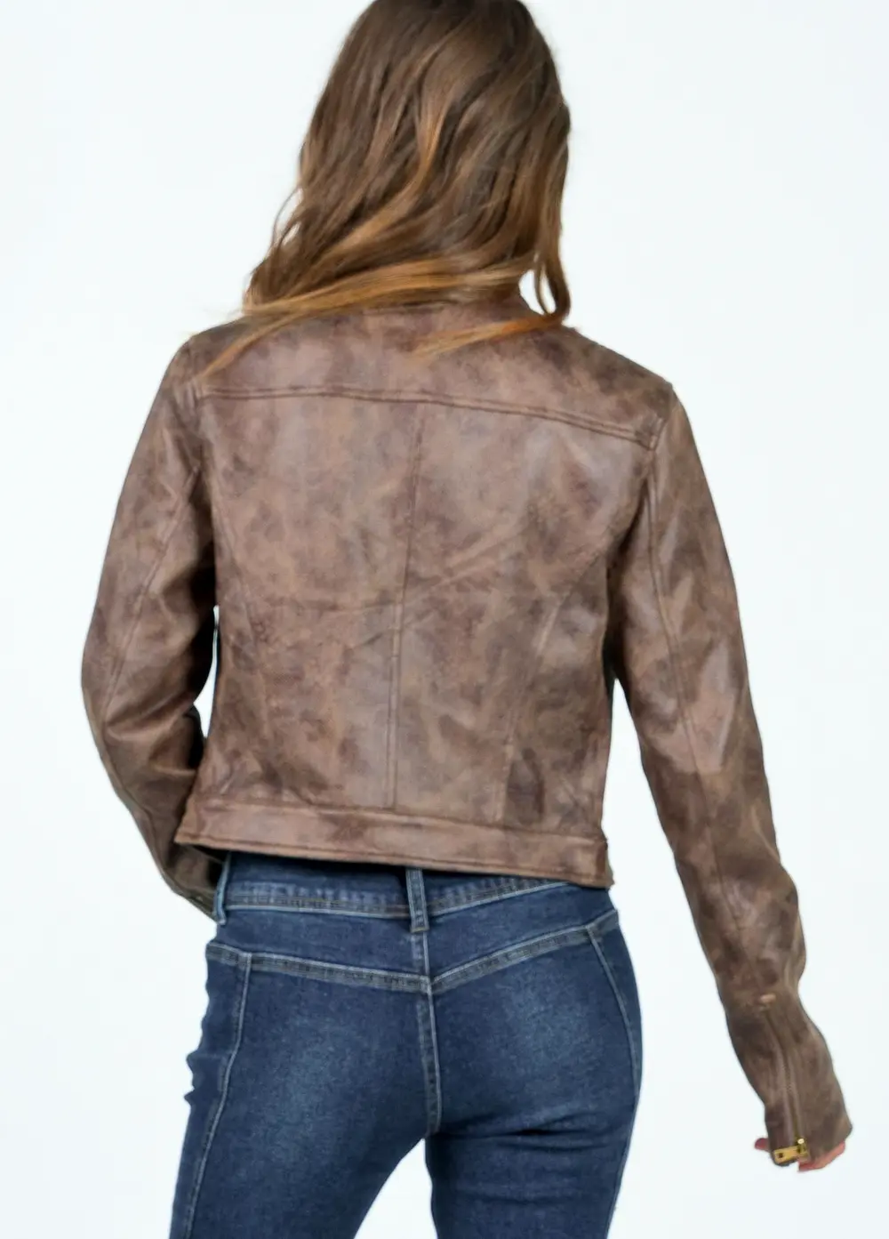 Bella Moto Jacket Chocolate