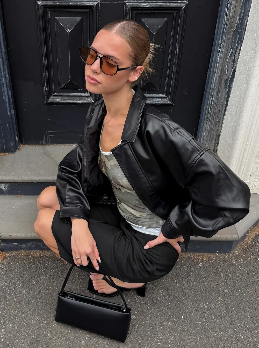 Kenny Bomber Jet Black