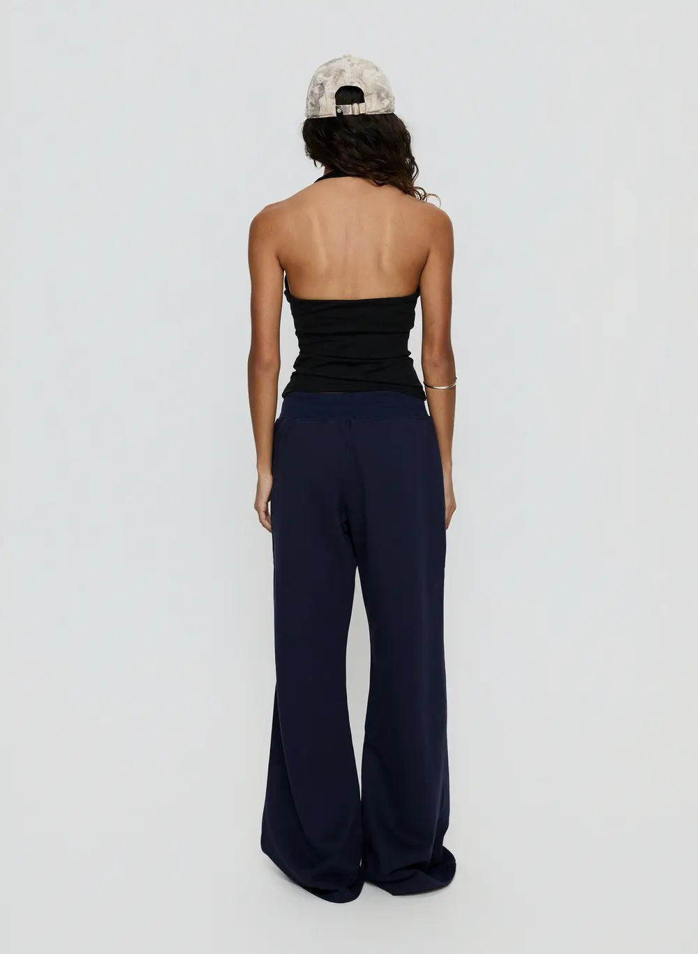 Summits Flared Track Pants Navy