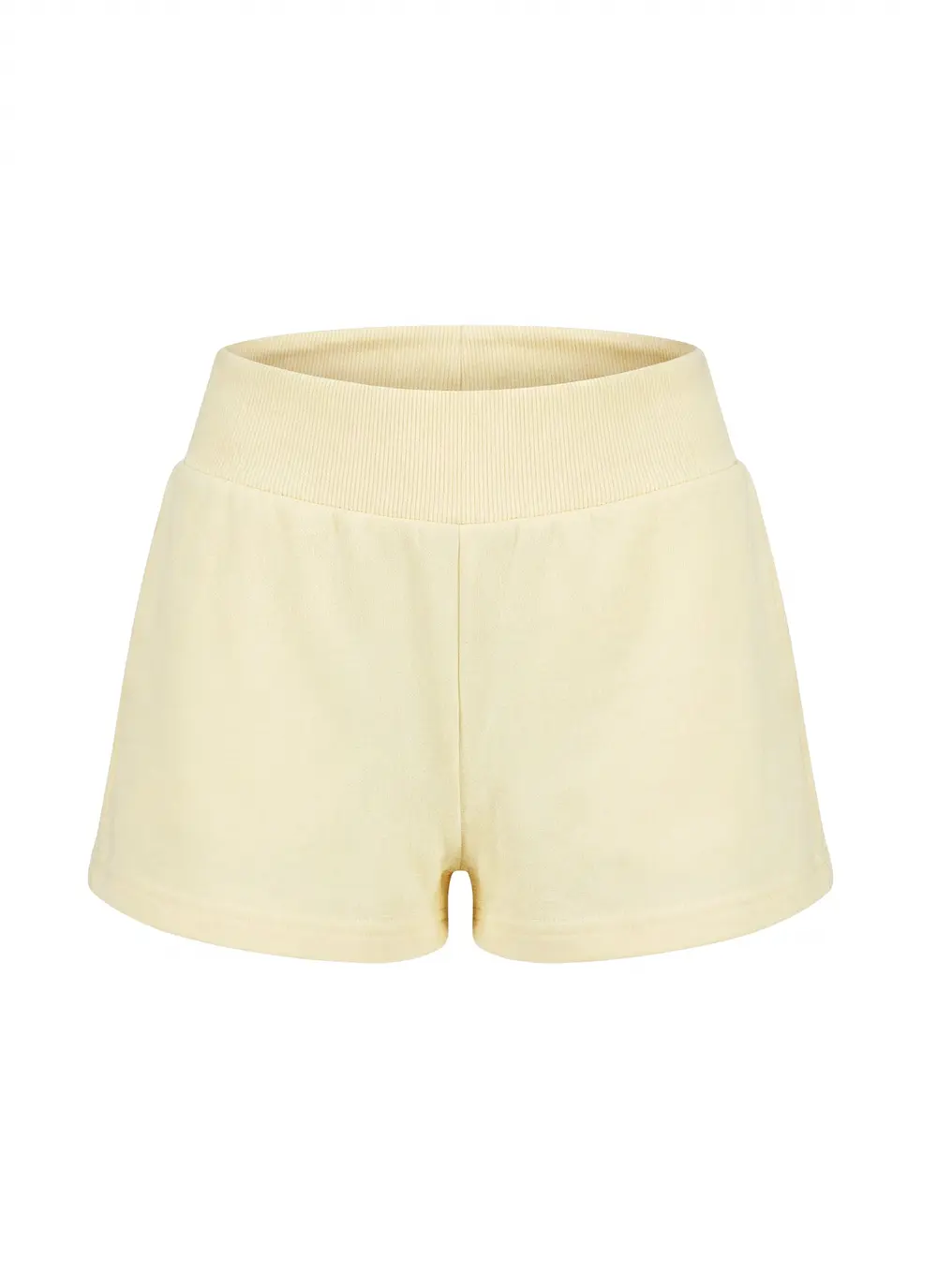 Daybreak Rib Waist Shorts Buttercream