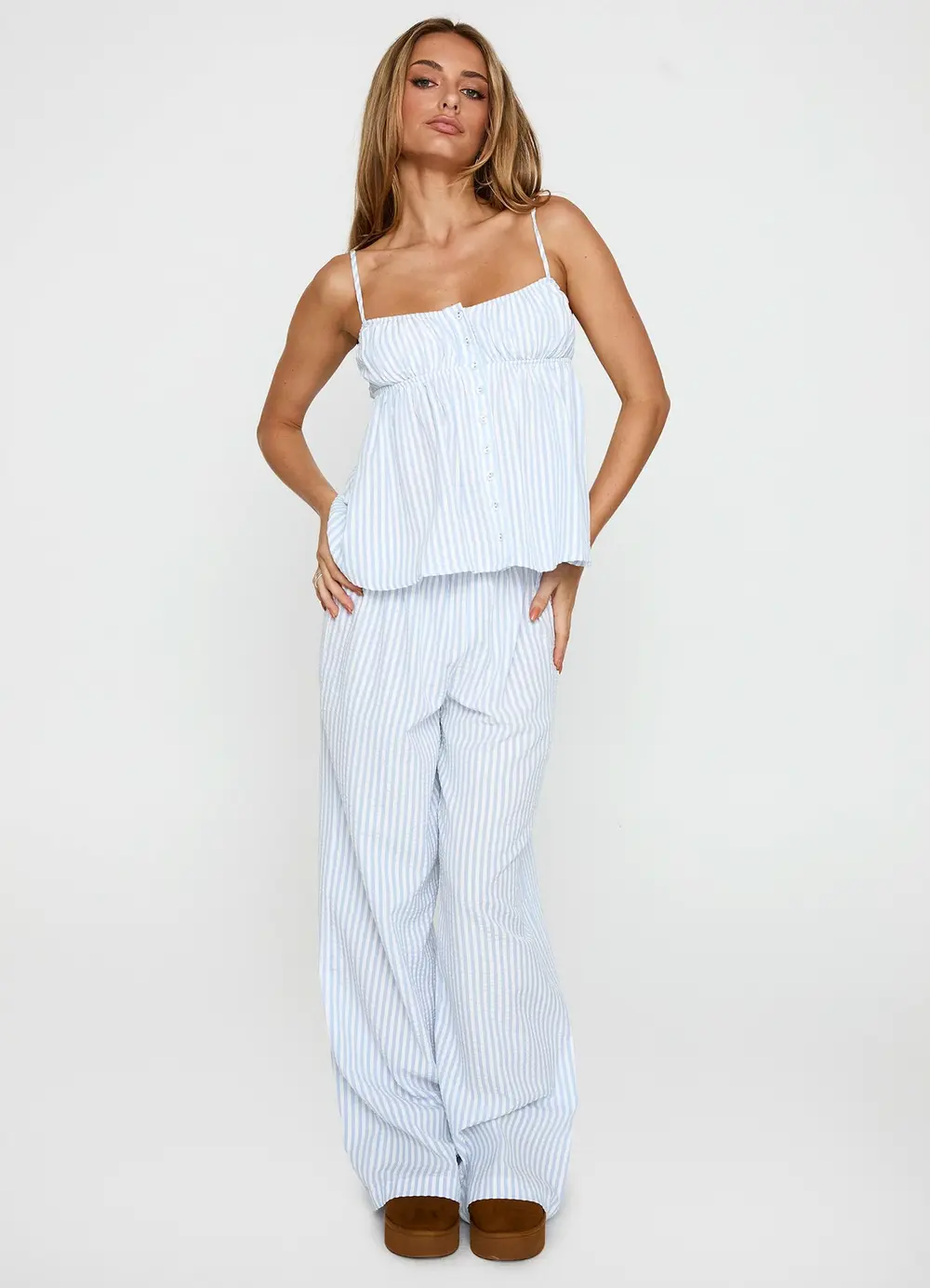 Cassini Set Blue Stripe