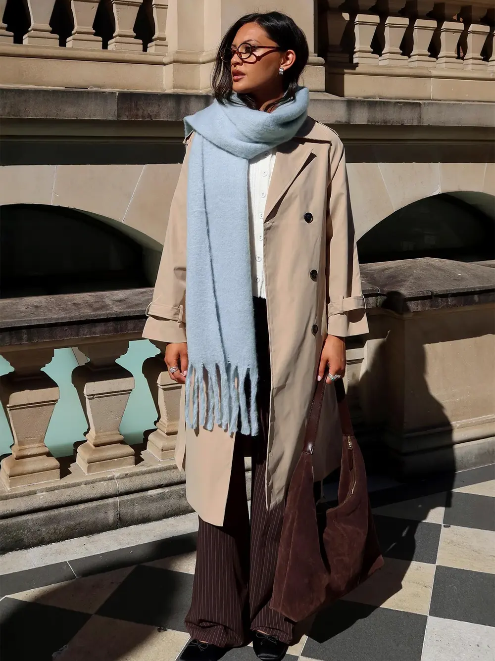 Westwind Trench Coat Natural