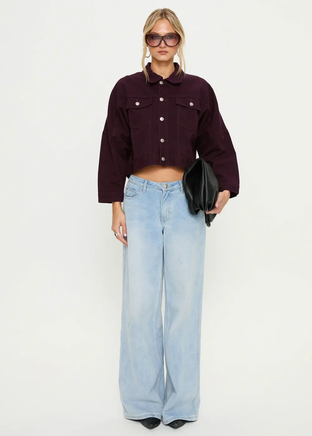 Hughes Denim Jacket Currant