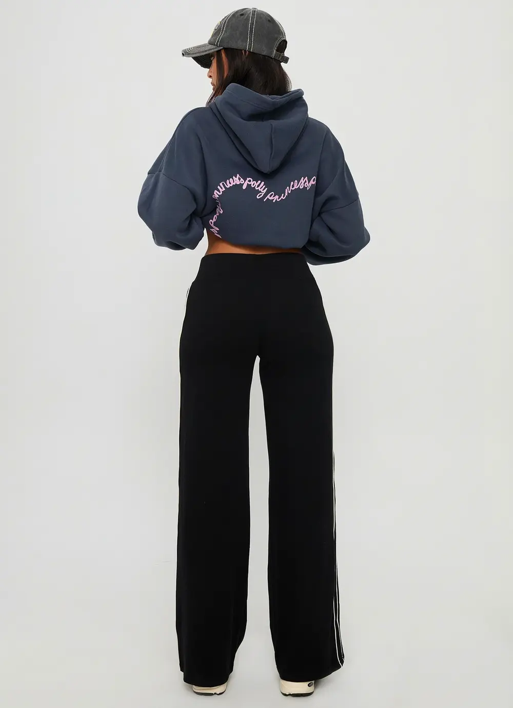 Ascenda Straight Leg Track Pant Black