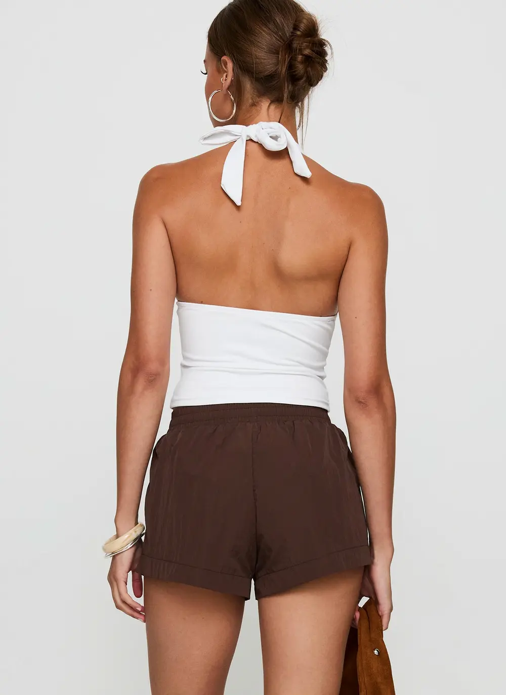 Borderline Track Short Brown / Blue