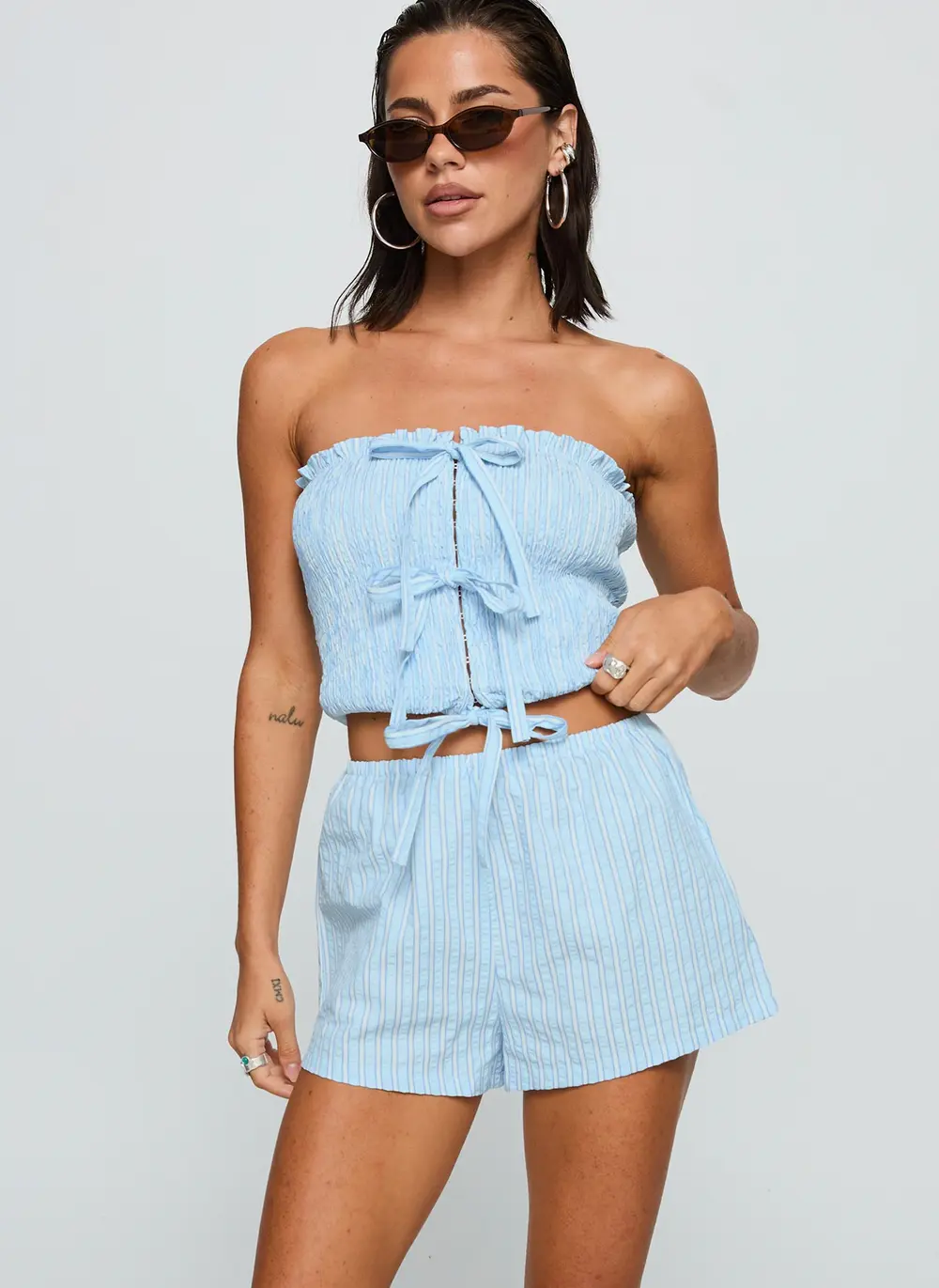 Saskea Shorts Blue