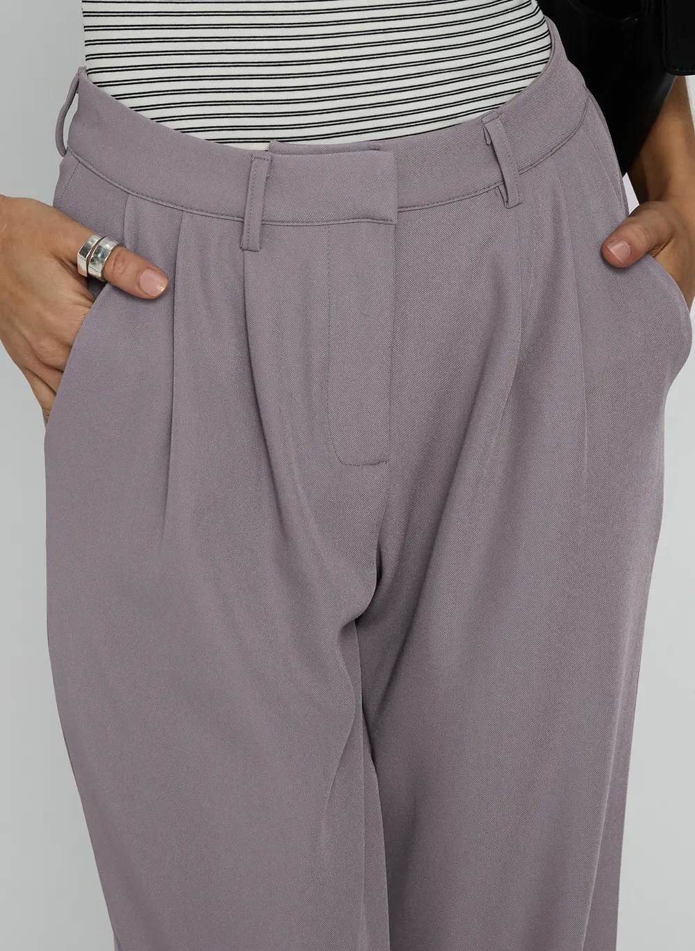 Ambient Wide Leg Pant Grey