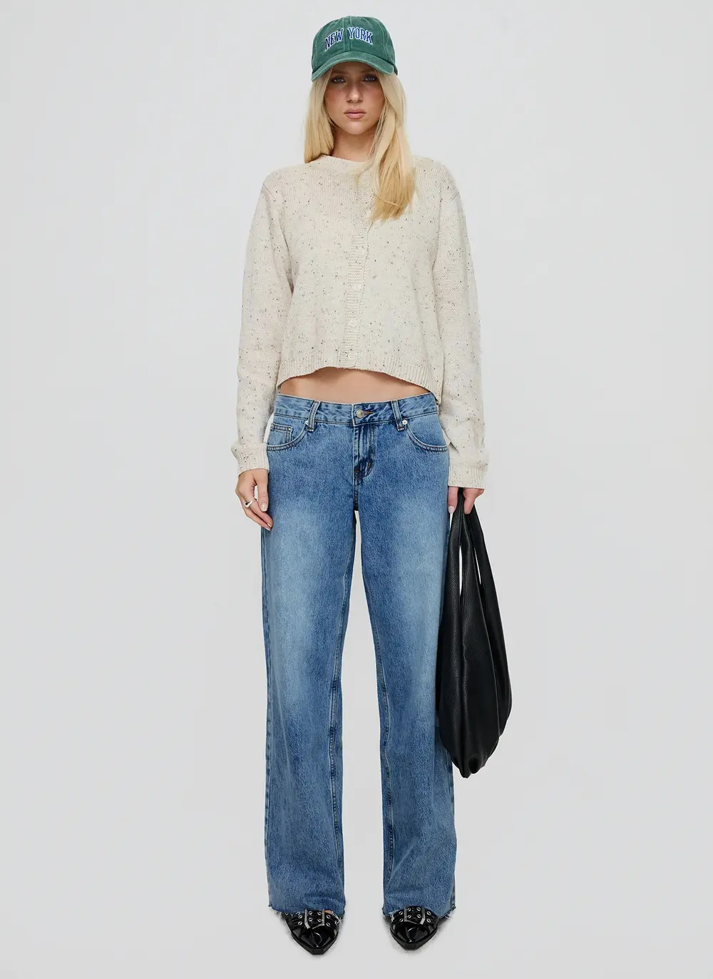 Sabryna Low Rise Straight Leg Jeans Blue