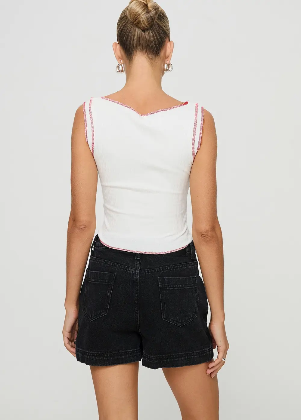 Gazelle Denim Skort Washed Black