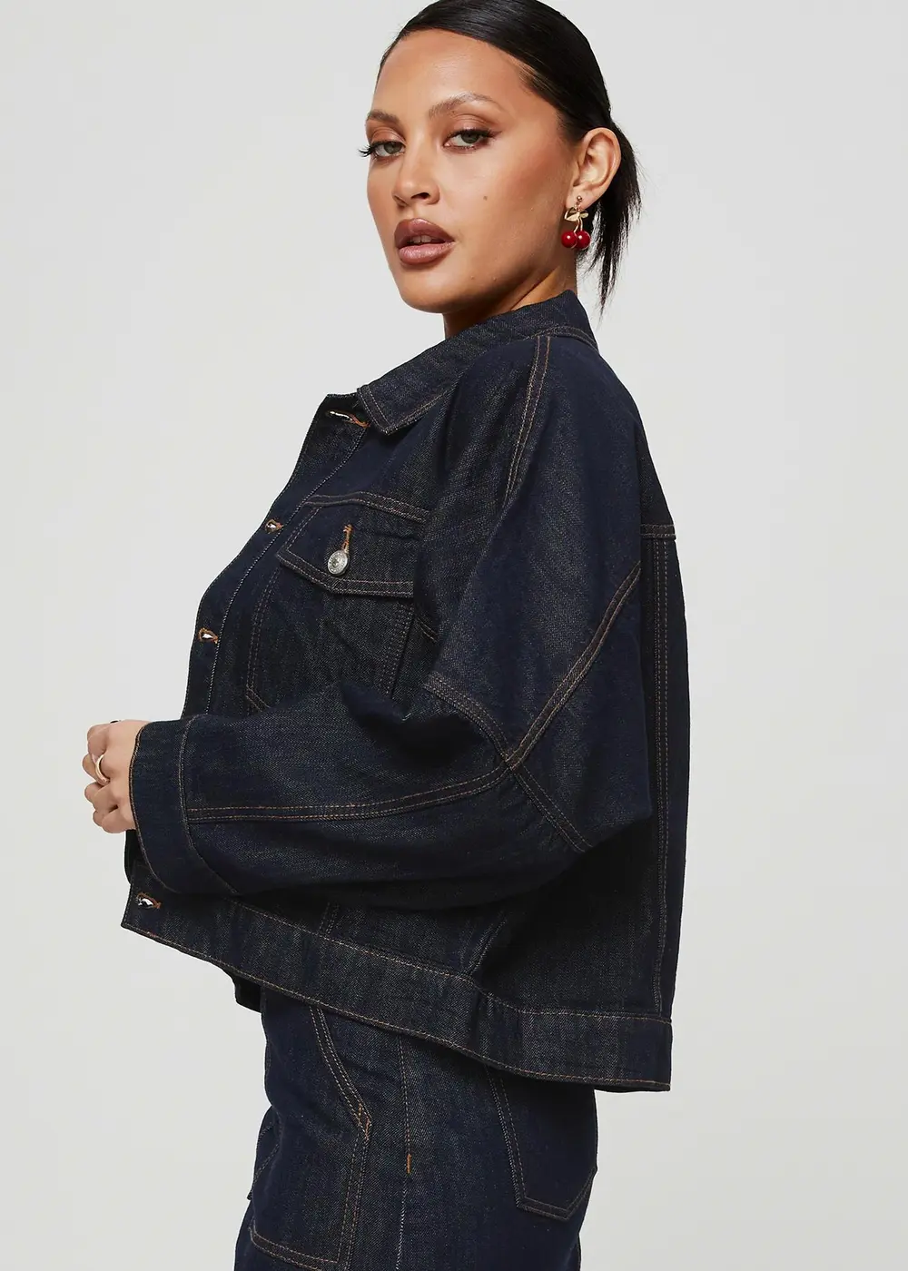 Hughes Jacket Dark Wash Denim