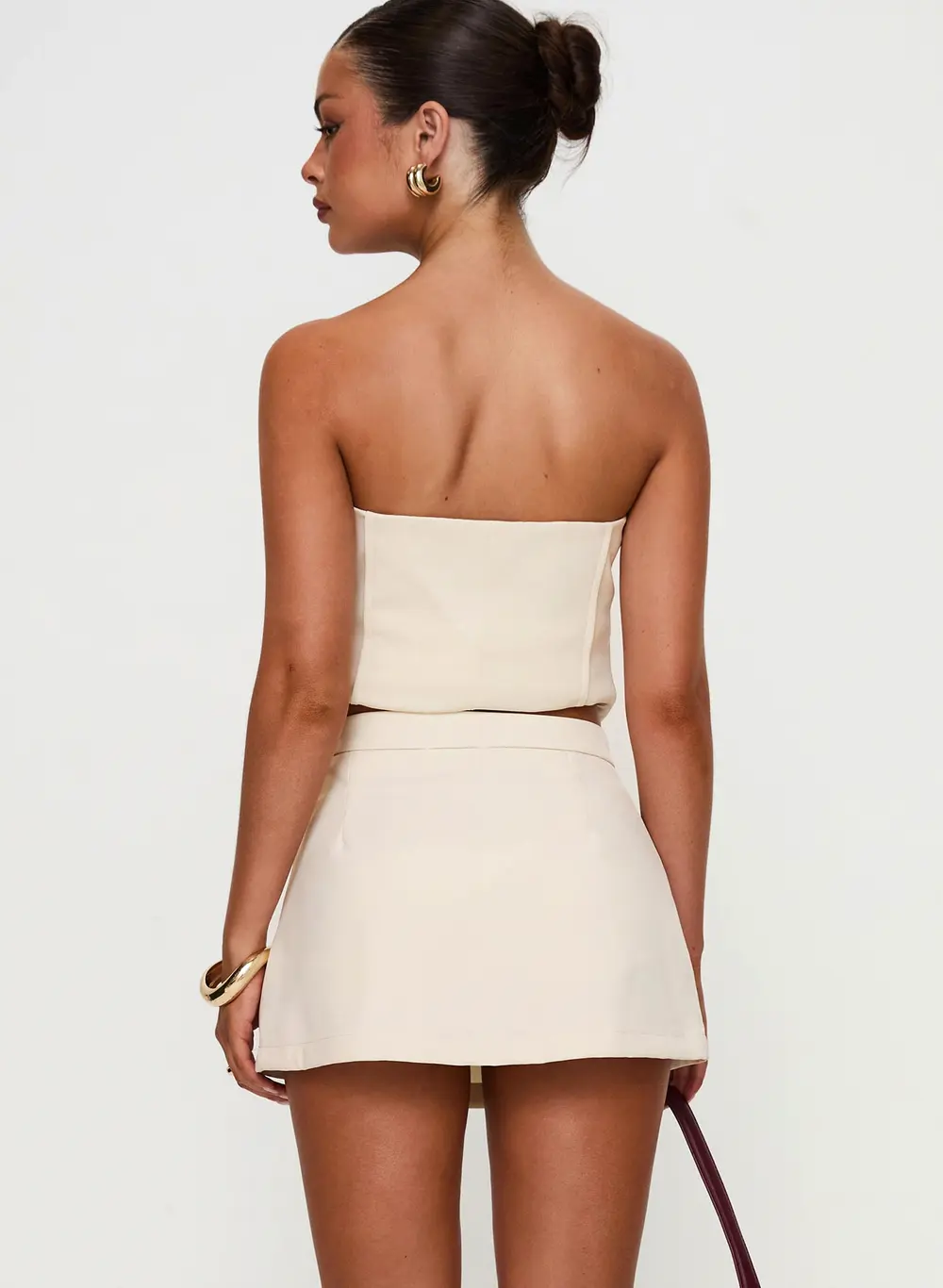 Full Disclosure Skort Cream