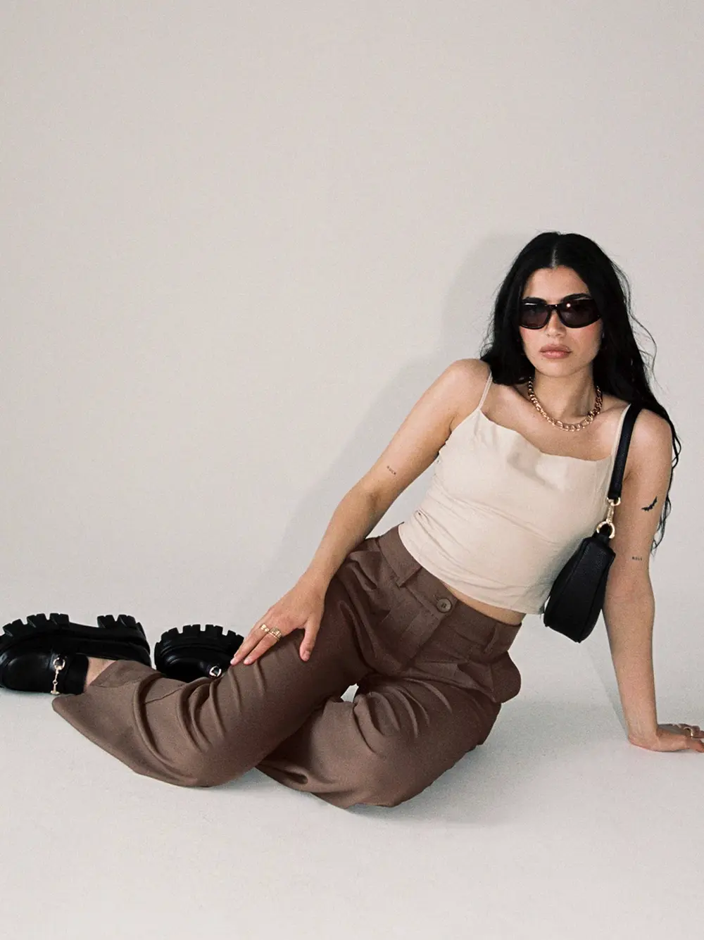 Archer Pants Brown Petite