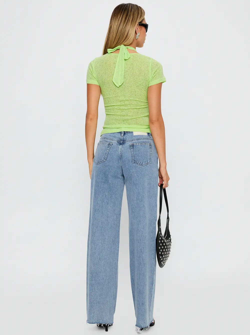 Darla Low Rise Straight Jean Vintage Blue Wash