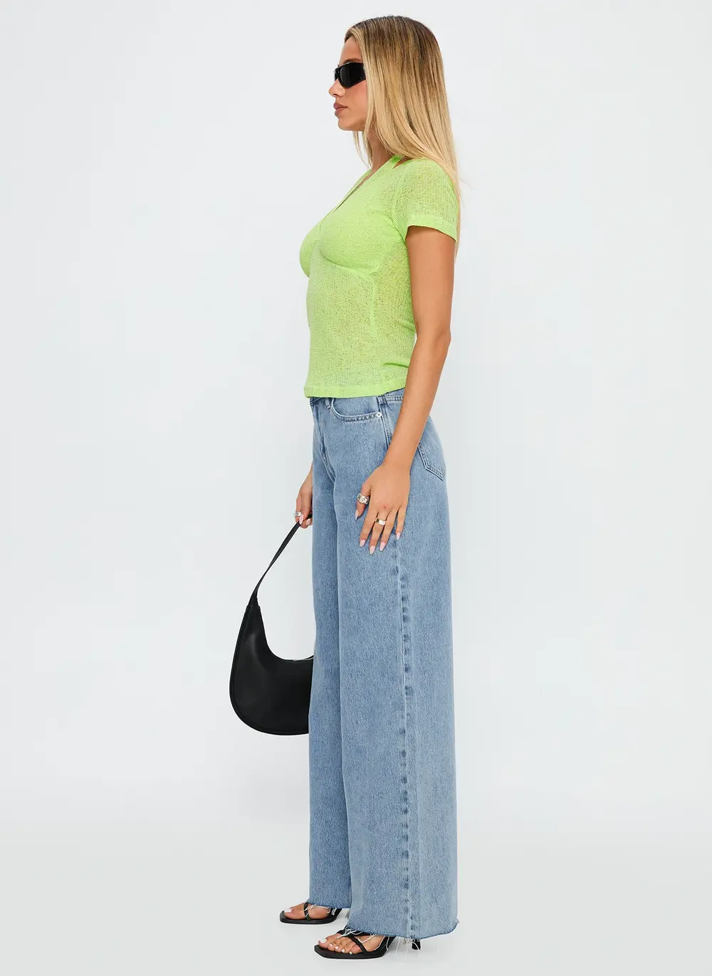 Darla Low Rise Straight Jean Vintage Blue Wash