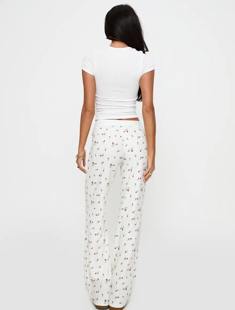 Lullabies Pointelle Sleep Pant Yellow