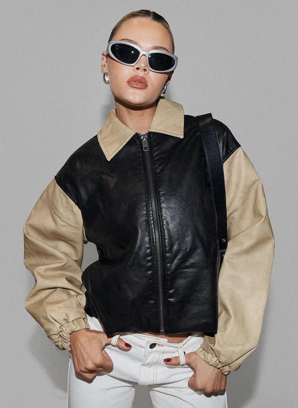 Nirvana Bomber Jacket Camel