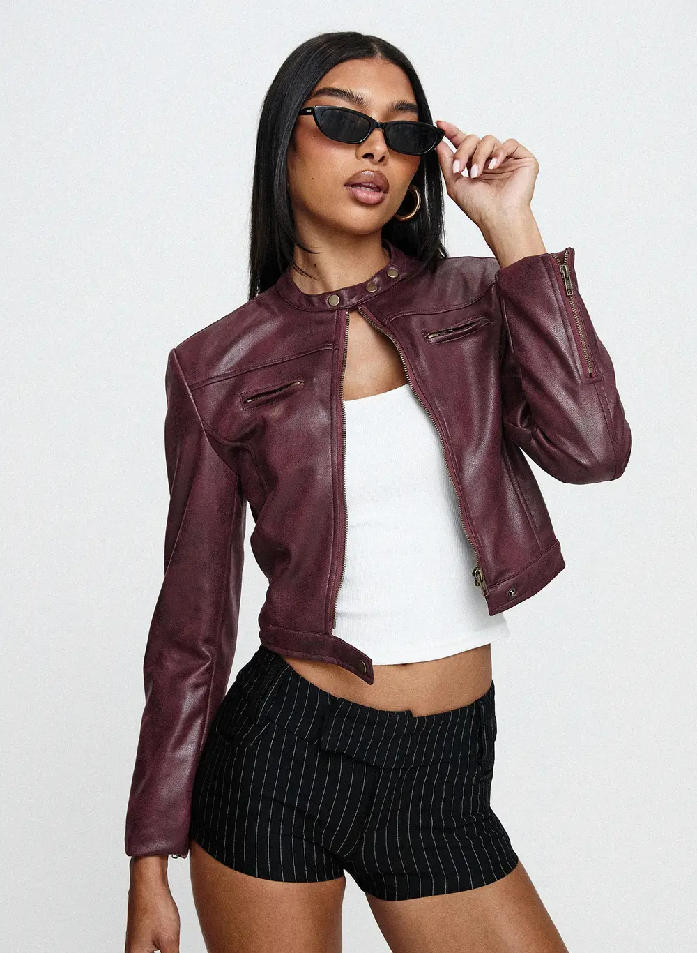 Anfield Jacket Burgundy