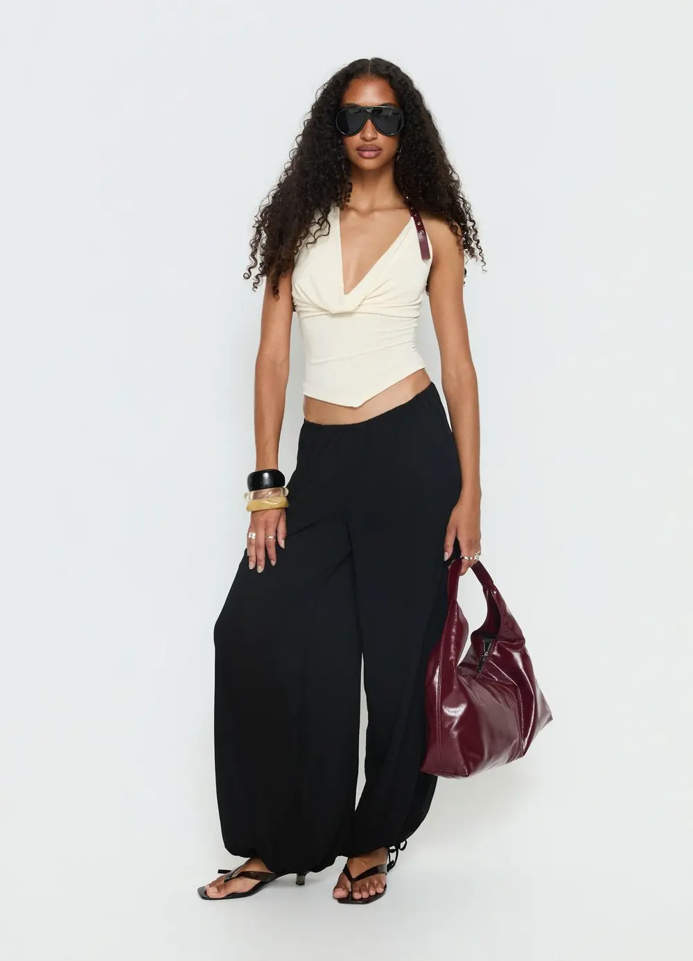 Moondancer Balloon Pants Black