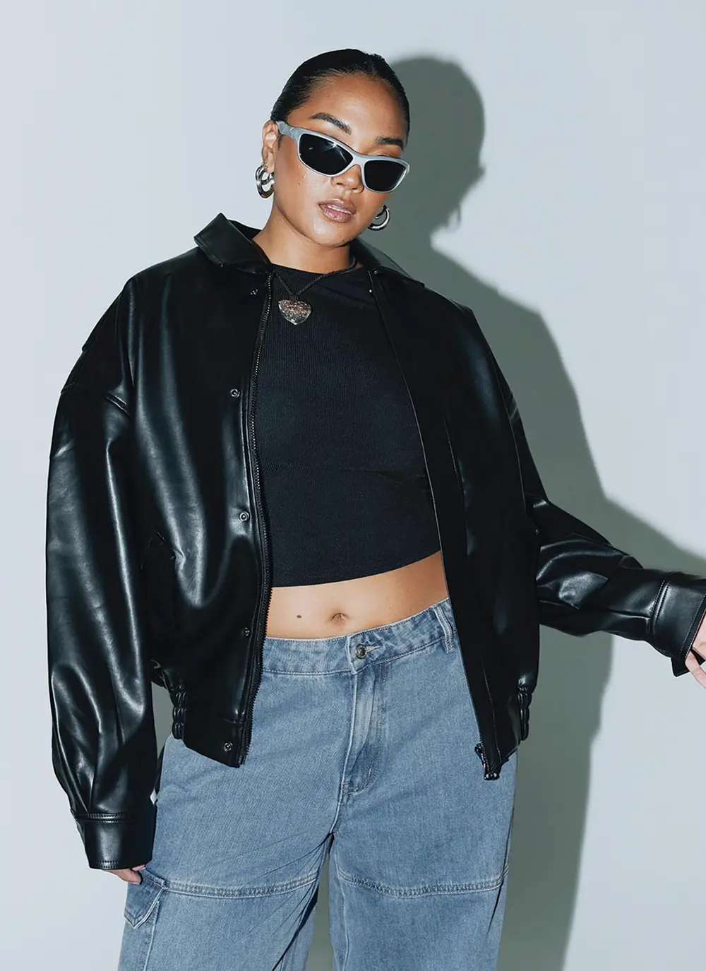 Kenny Bomber Jet Black