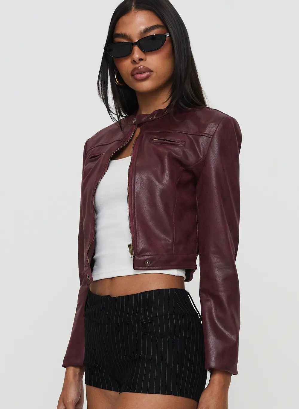 Anfield Jacket Burgundy