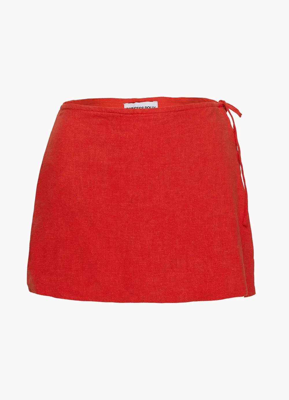 Gulliver Tie Side Mini Skort Red