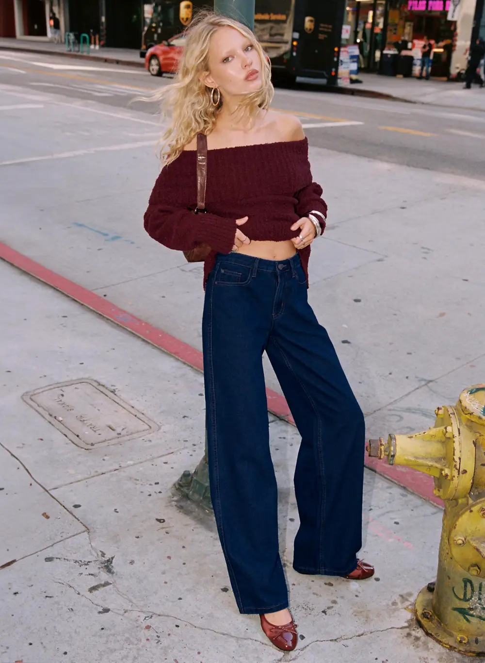 Maryanne Mid Rise Straight Leg Jeans Dark Wash