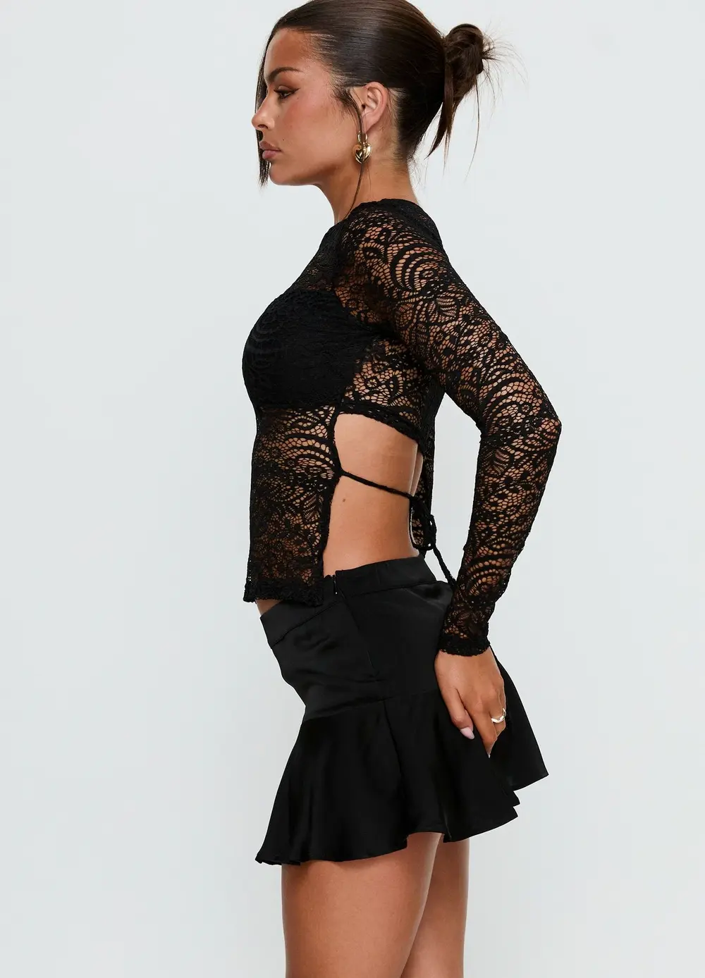 Vanish Mini Skort Black