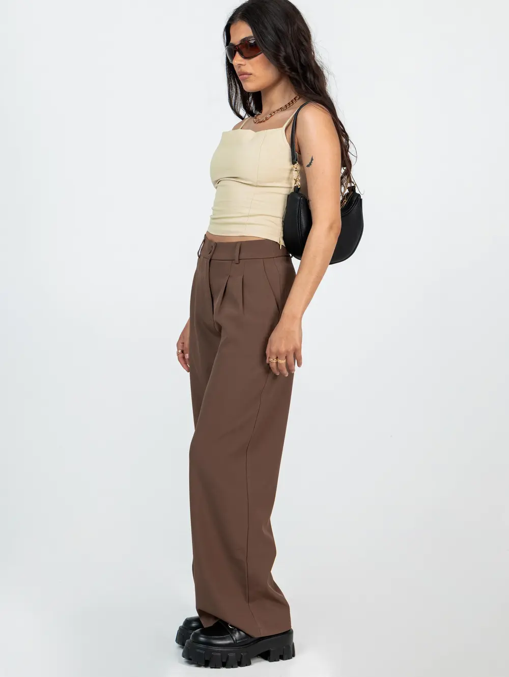 Archer Pants Brown Petite