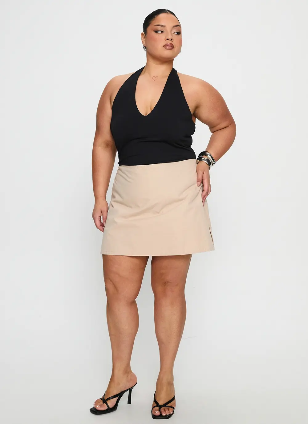 Gigi Skort Beige Curve